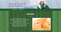 Desktop Screenshot of massagingtopeka.com